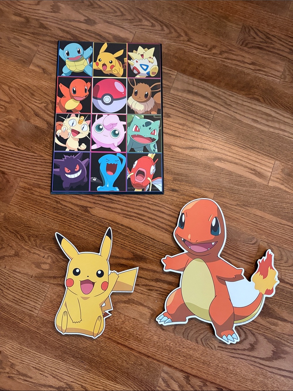 Pokémon wall decor